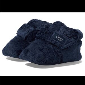 BRAND NEW: UGG Crib Baby Slippers, Navy Blue